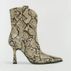 ADELINE laarzen met slangenprint - snake