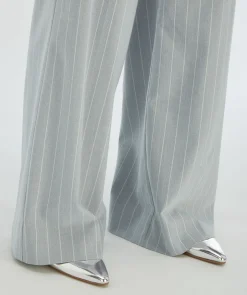 ALESSIA metallic slingbacks met gesp - silver