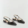 ALESSIA slingbacks met gesp - black