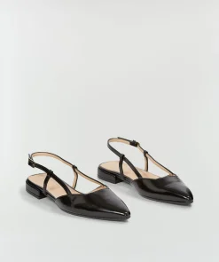 ALESSIA slingbacks met gesp - black