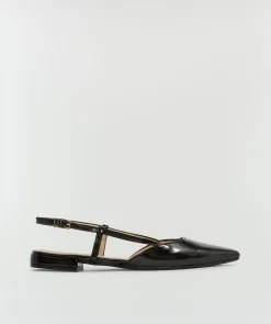 ALESSIA slingbacks met gesp - black