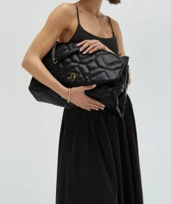 ATONIA schoudertas met logo - black