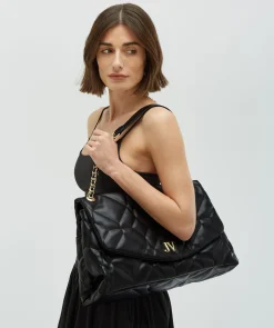 ATONIA schoudertas met logo - black