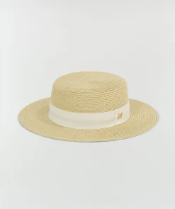 BROOKLYN hoed met logo - mink