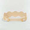 BYANCA riem van suède - beige