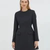 CADE getailleerde jurk - dark navy