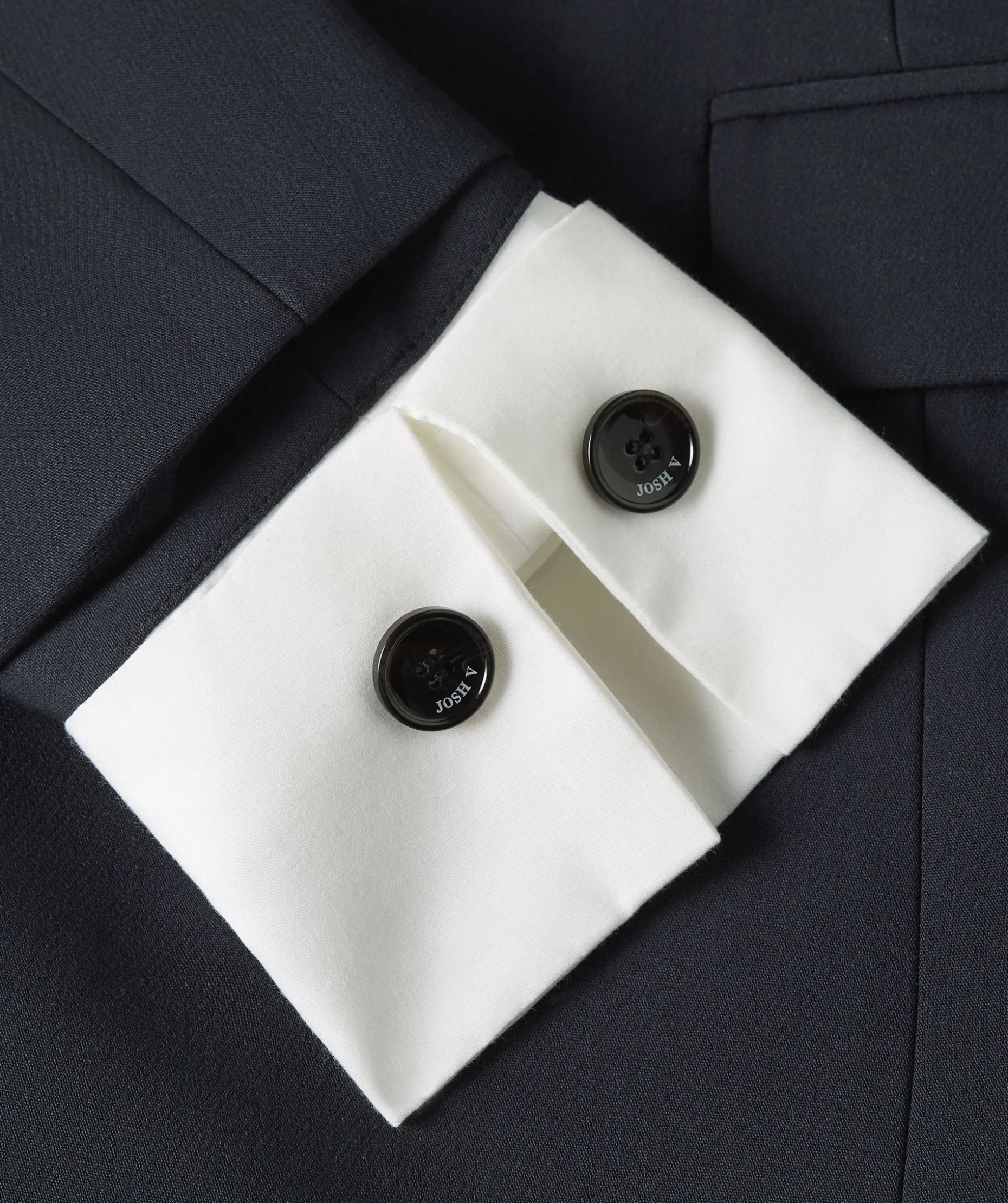 CADE getailleerde jurk - dark navy
