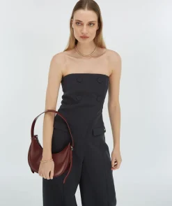 CHANA wide leg jumpsuit - dark navy