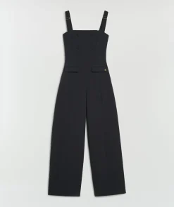CHANA wide leg jumpsuit - dark navy