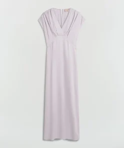 CORRIN regular fit jurk in satijn look - lilac