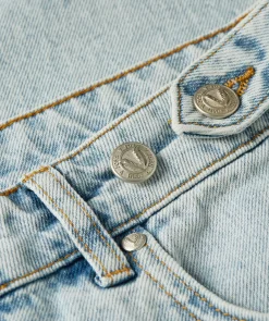 DEWI mid rise balloon fit jeans - blue denim