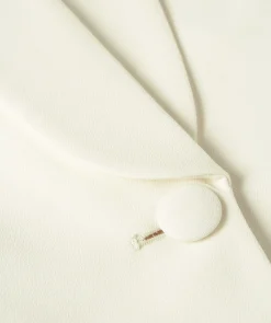 DIDI blazer met ceintuur - cocoon white