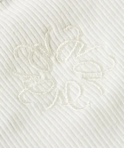 DIEDA fitted top met logo - off white