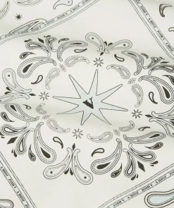 DORIE BANDANA T-shirt met logoprint - off white