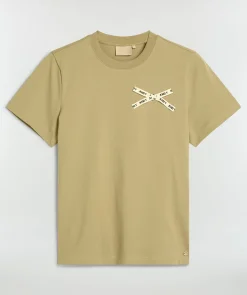 DORIE BOW regular fit T-shirt - green
