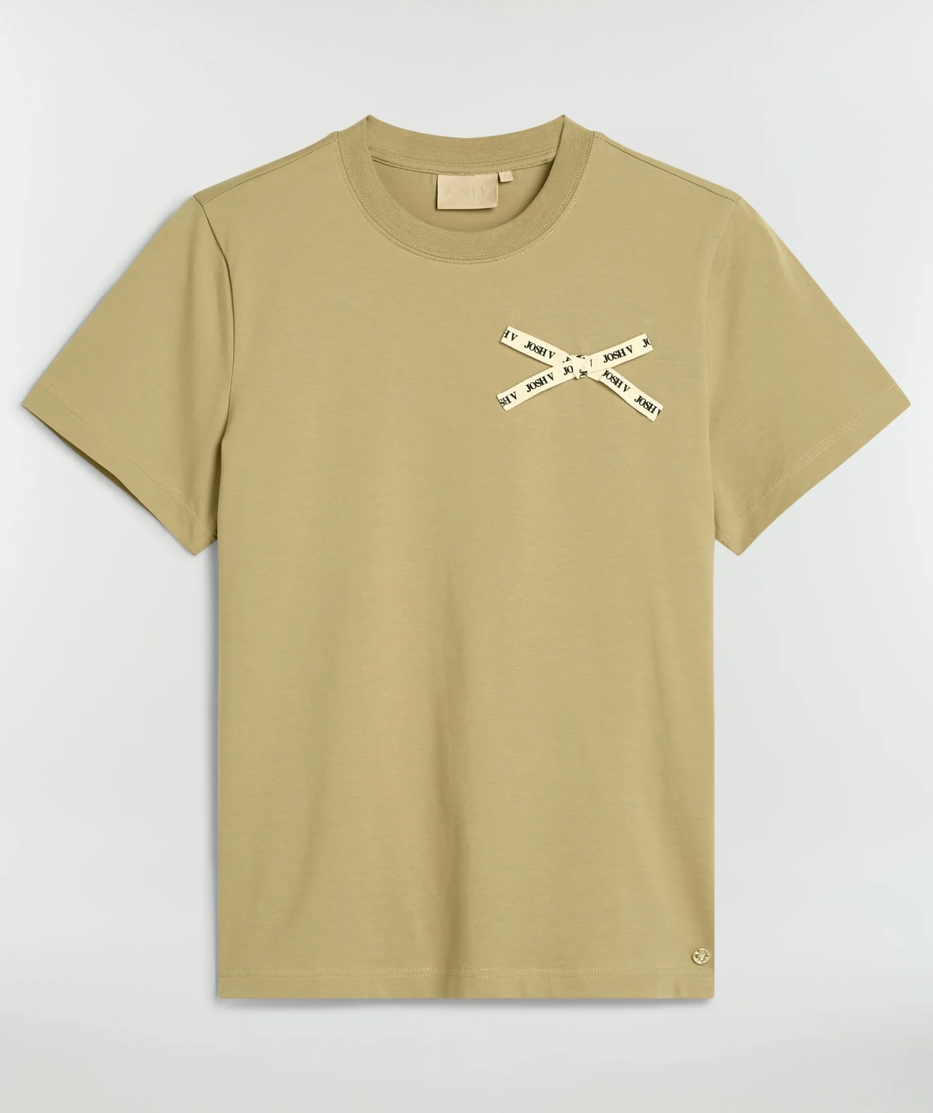DORIE BOW regular fit T-shirt - green