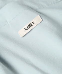 DYA regular fit overslagjurk - sky blue