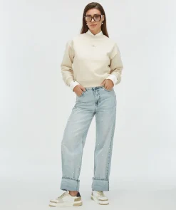 EBAH regular fit sweater - light ecru melange