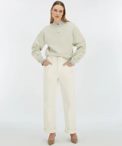 EBAH regular fit sweater - salt melange