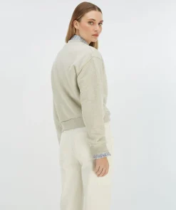 EBAH regular fit sweater - salt melange