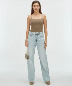 ELVIO super fitted body - mink