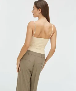 ELVIO super fitted body - ecru
