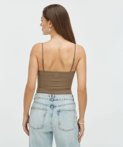 ELVIO super fitted body - mink
