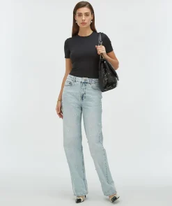 EMILY fitted T-shirt - black