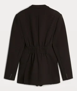 ESTRELLA oversized blazerjurk met short - black