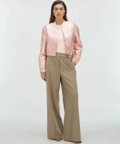 FABIENNE bomber jacket met lurex - pinkaboo