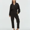 IVESSA regular fit jumpsuit - black