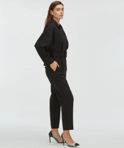 IVESSA regular fit jumpsuit - black