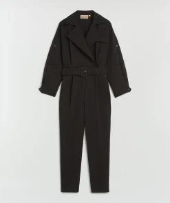 IVESSA regular fit jumpsuit - black