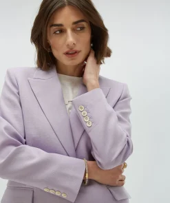 JADE regular fit blazer - lilac