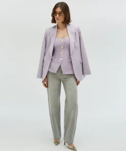 JADE regular fit blazer - lilac