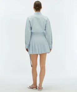 JEANINE regular fit jurk met shorts - sky blue