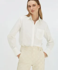 JENNIE regular fit blouse met ruches - off white