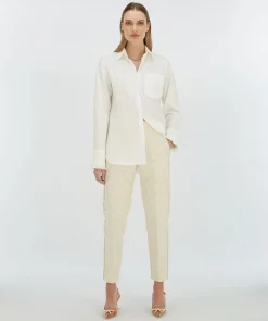 JENNIE regular fit blouse met ruches - off white