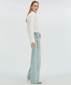 JENNIE regular fit blouse met ruches - off white