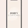 JOSH V Giftcard - cream