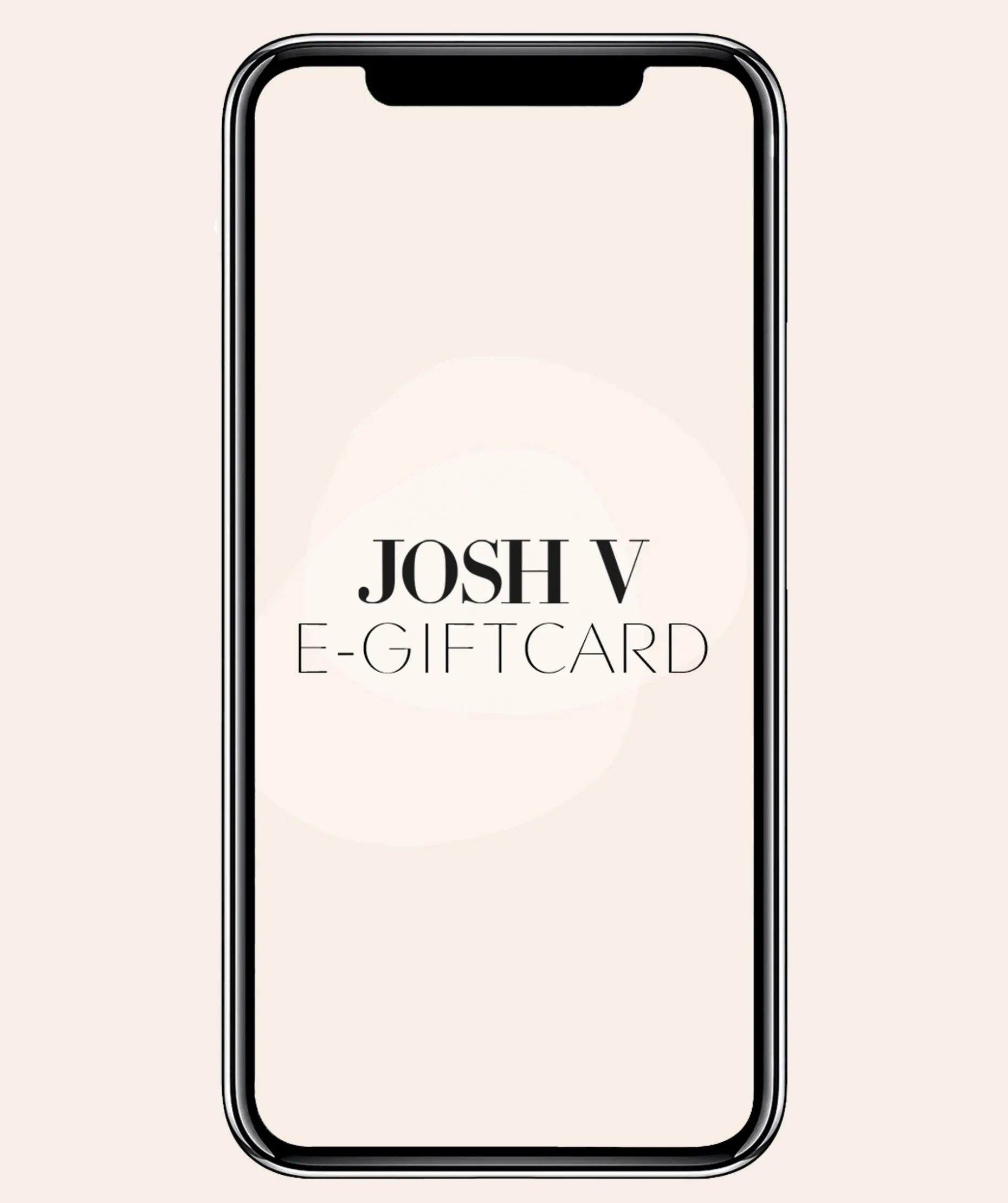 JOSH V Giftcard - cream