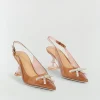 JOUANA slingbacks met strass - toffee