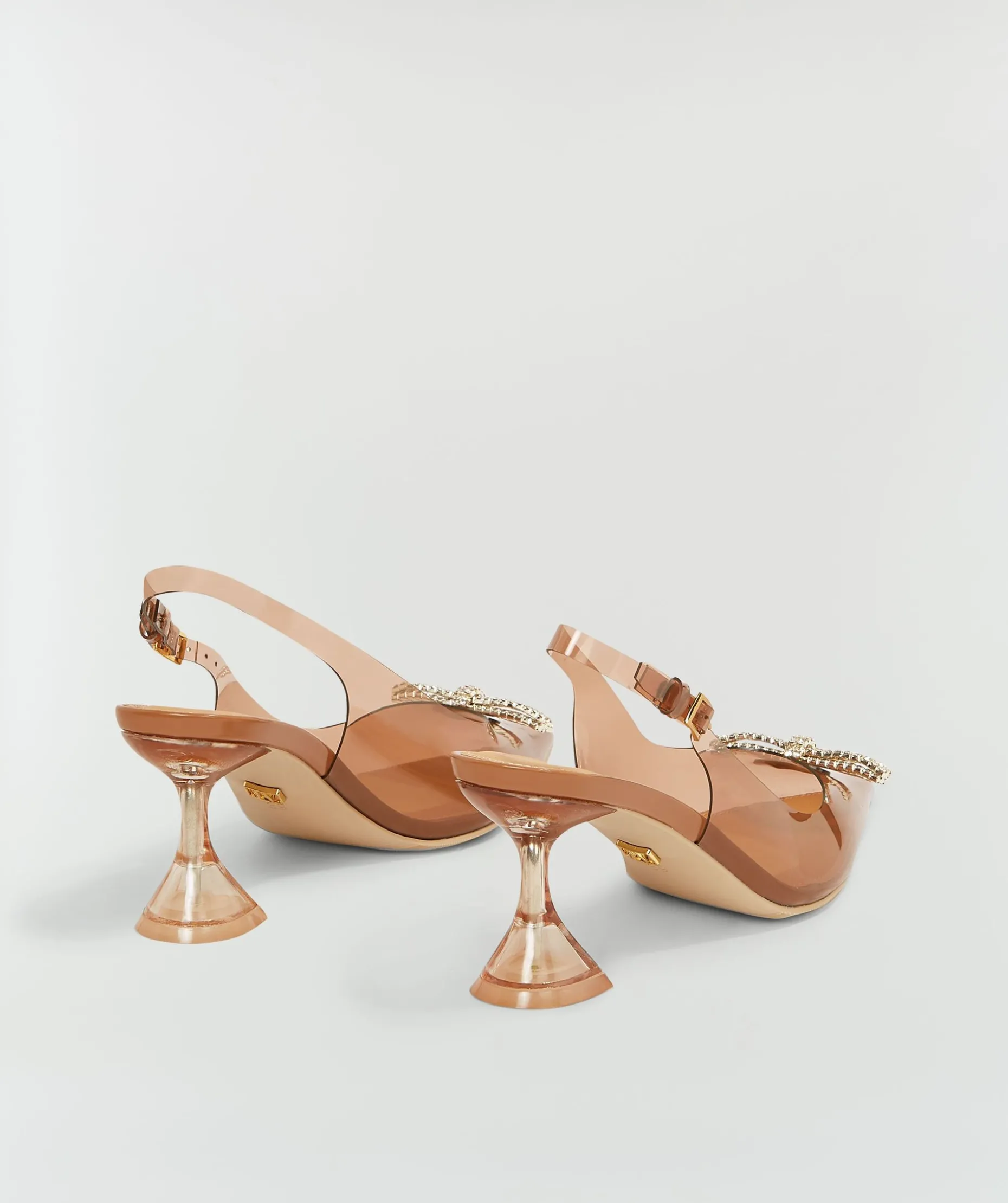 JOUANA slingbacks met strass - toffee