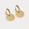JV ABYGAIL Oorbellen - champagne gold