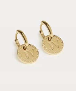 JV ABYGAIL Oorbellen - champagne gold