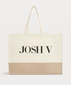 JV BAGGY canvas tas - off white