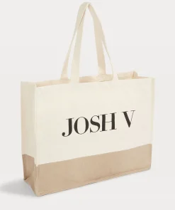 JV BAGGY canvas tas - off white