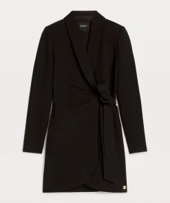 JV BONITA overslagjurk - black