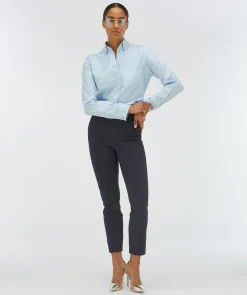 JV Charline fitted blouse - light blue