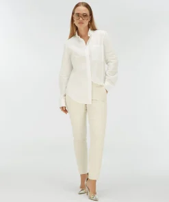 JV Charline fitted blouse - clean white